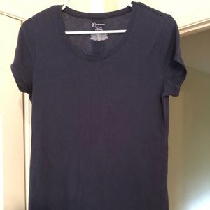 No Boundaries Navy Blue Short Sleeves Top Women’s Medium